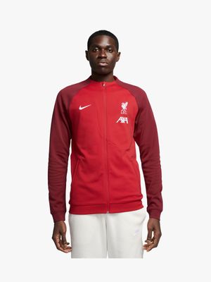 Mens Nike Liverpool Football Club Red Anthem Jacket