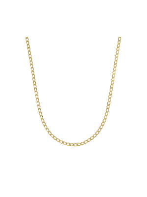 Yellow Gold Open Curb Chain