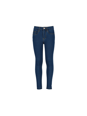 Younger Girl's Dark Blue Denim Jeans