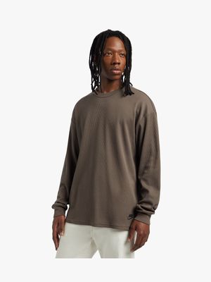 Nike Men's Nsw Brown Long Sleeve T-Shirt