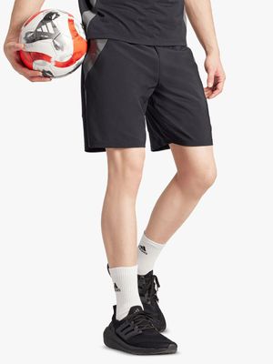 Mens adidas Tiro24 Black/White Shorts