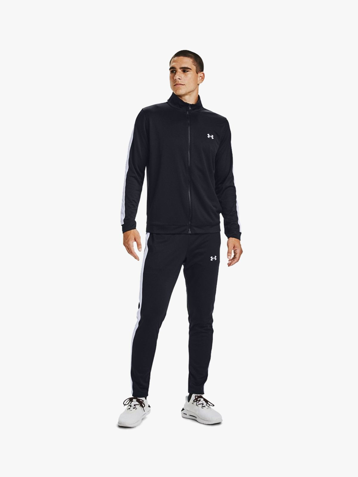 Men's Under Armour Black Knit Tracksuit - Bash.com