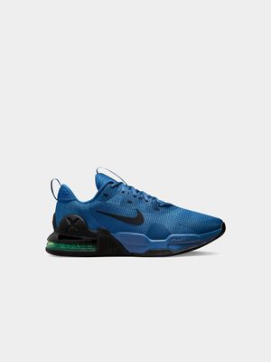 Mens Nike Air Max Alpha 5 Blue/Black/Green Training Shoes