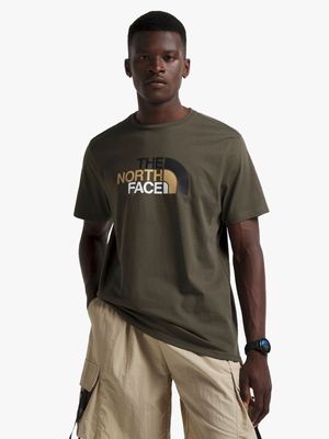 Mens The North Face Easy Green Tee