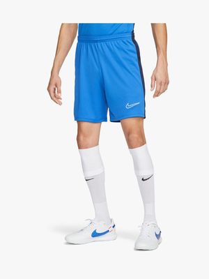 Mens Nike Dri-Fit Academy23 Blue Football Shorts