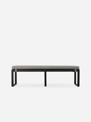 Malaga Bench / Coffee Table 180cm Black