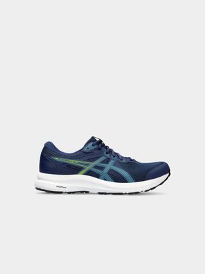 Mens Asics Contend 8 Blue/Teal Running Shoes