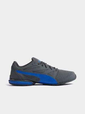 Mens Puma Tazon FM Grey/Blue Training Shoes