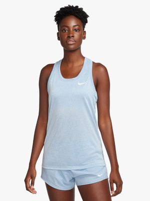 Womens Nike Dri-Fit Blue Vest