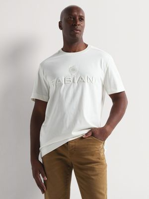 Fabiani Men's Logo Milk T-Shirt