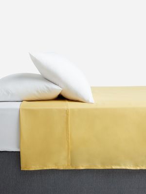 Jet Home Soft Touch Gold Flat Sheet Double/Queen
