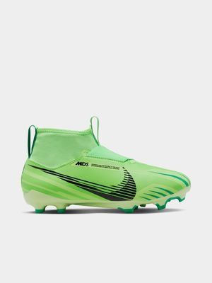 Junior Nike Cristiano Ronaldo Superfly 9 Academy Mercurial Dream Speed MG Green Boots