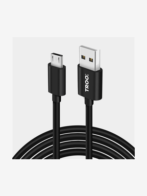 TROO Certified Fast Charge 30W USB to Micro Cable - 1 m