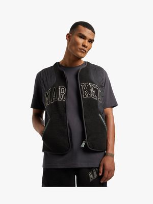 Puma x Market Men's Black Sleeveless Jacket