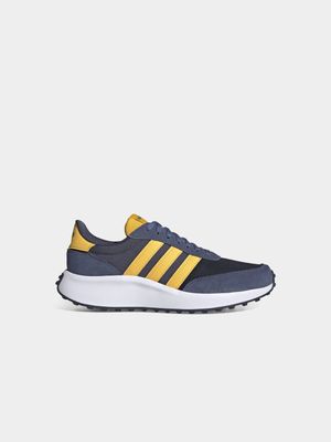 Mens adidas Run 70s Blue/Yellow Sneakers
