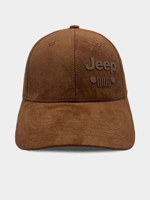 Jeep Brown Oilskin Cap