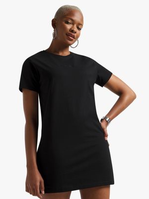Redbat Classics Women's Black T-Shirt Dress