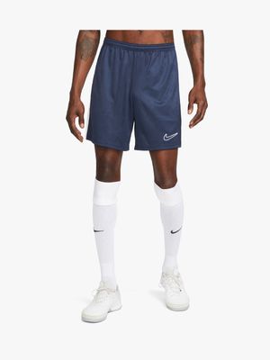 Mens Nike Dri-Fit Academy23 Navy Football Shorts