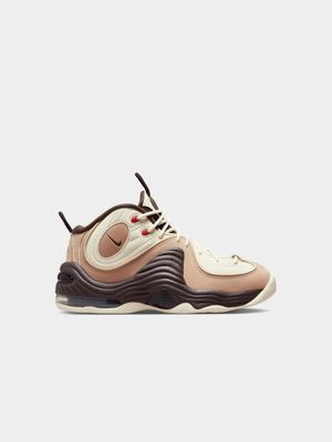 Nike Men's Air Penny 2 NAS Brown/Cream Sneaker