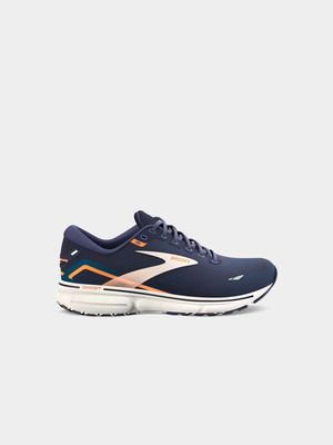 Mens Brooks Ghost 15 Blue/Orange Running Shoes