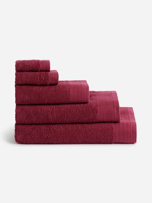Jet Home Earth Red Face Cloth