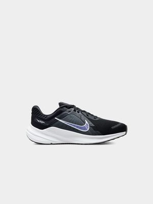 Women's Nike Black & White Quest 5 Running Shoes