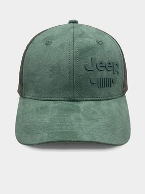 Jeep Green Oilskin Cap