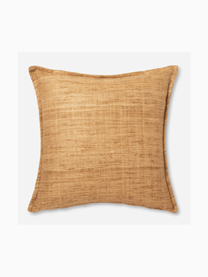 Scatter Cushion Raw-Silk Rust 50x50