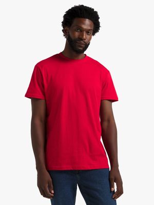 Jet Men's Red Tee Knit T-Shirt