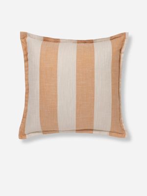 Designers Guild Scatter Cushion Thick Stripe Orange 60x60