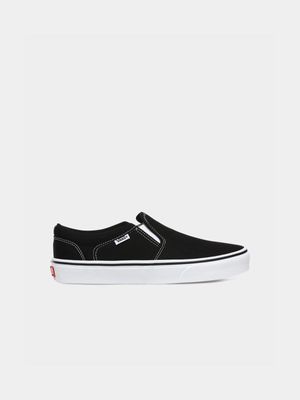 Men's Vans Asher Black/White Sneaker