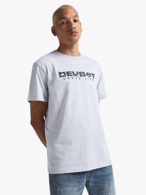 Redbat Men's Grey Graphic T-Shirt
