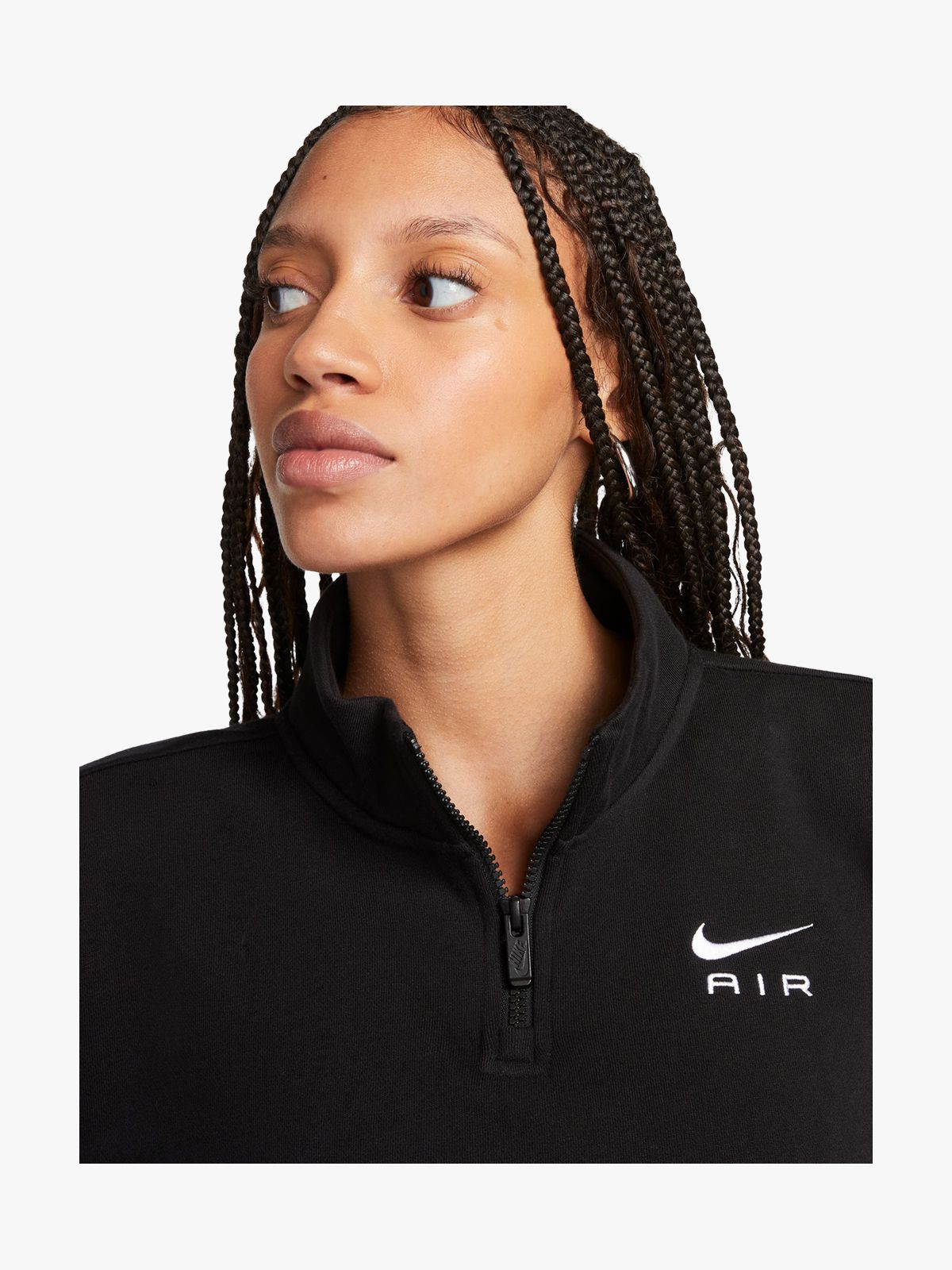 Nike Women's Nsw Black Sweat Top - Bash.com