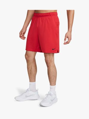 Mens Nike Dri-Fit 7 Inch Totality Unlined Red Shorts