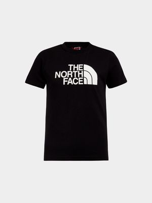 Boys The Northface Easy Black Short Sleeve Tee