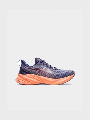 Women's Asics Novablast 3 Nagino Blue/Orange Running Shoe