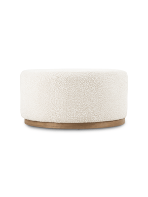 swoon ottoman boucle natural
