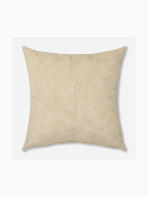 Suedelike Natural Scatter Cushion  55x55