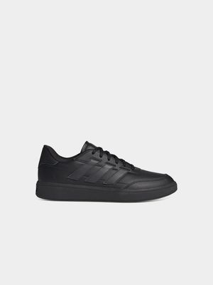 Mens adidas Courtblock Black/Charcoal Sneakers