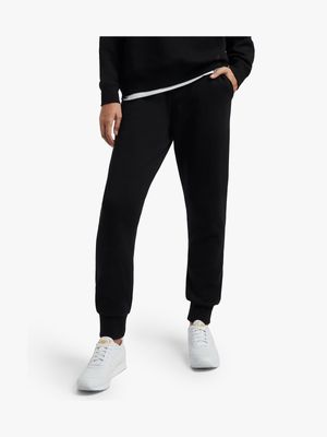 Women's TS Dynamic Fleece Black Trackpants