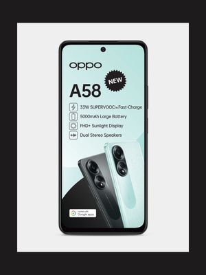 OPPO A58 Black Dual Sim