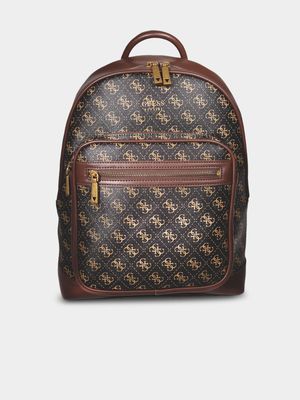 Men's Guess Brown  Keith Backpack