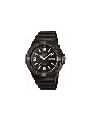 Casio Black and White Watch