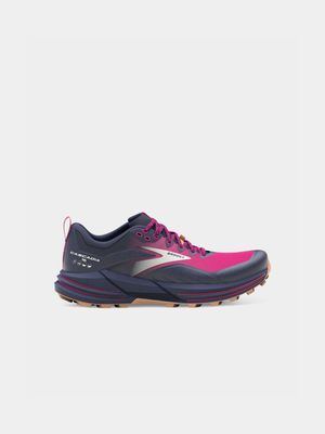 Women's Brooks Cascadia 16 Navy Trail Running Shoe