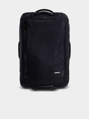 Travelite Business Series 80L Black Rolling Duffle Bag