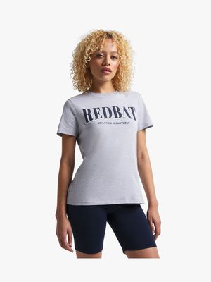 Redbat Athletics Women's Grey T-Shirt