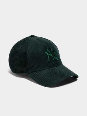 New Era 9Forty Wide Cord Green Cap
