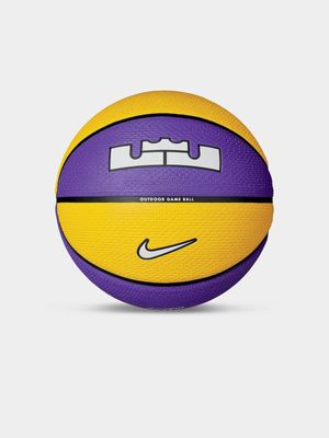 Nike Playground 2.0 LeBron James - Court Purple/Yellow Basketball