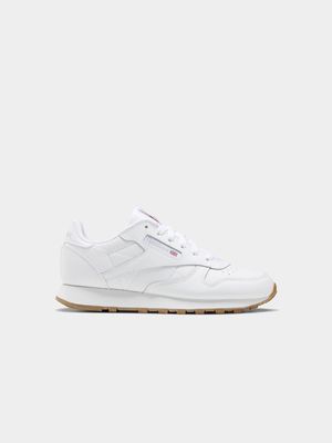 Reebok Junior CL Leather White Sneaker