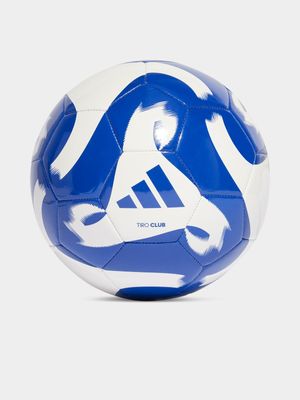 adidas Tiro White/Royal Blue Soccer Ball